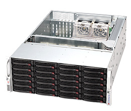 LifeCom Storage 4U 24-bay X9 SC846 E3-v2